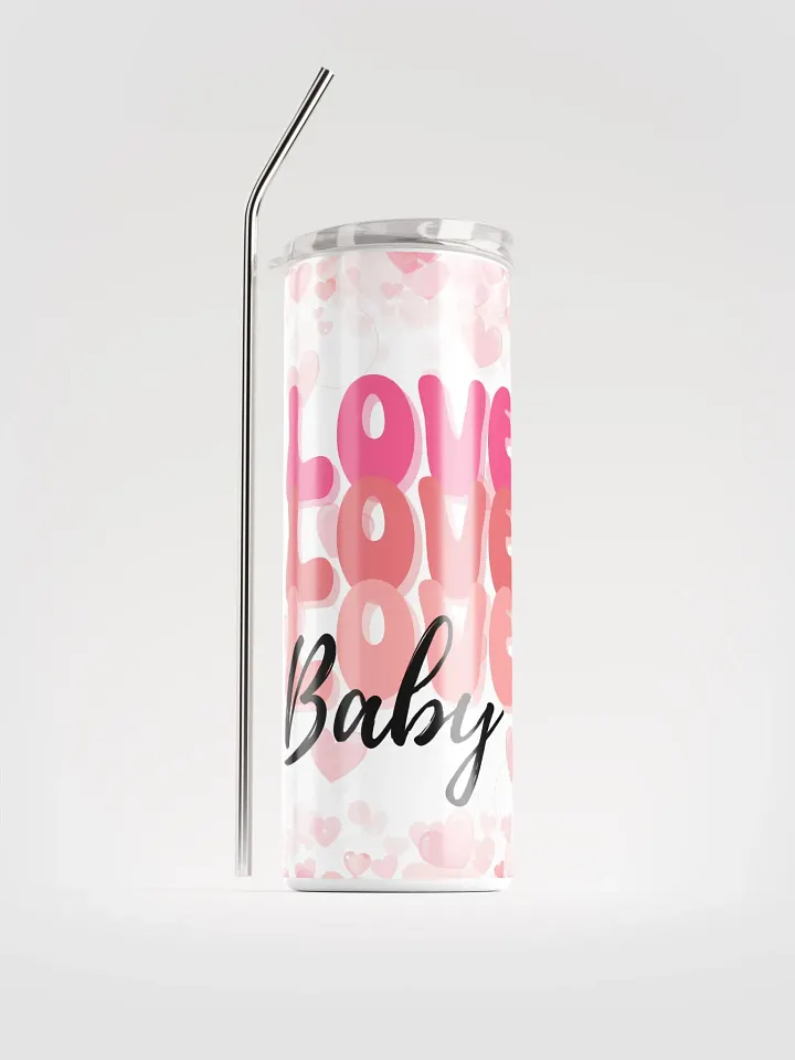 Valentine's Love Love Baby Stainless Steel Tumbler: Share Love in Style product image (1)