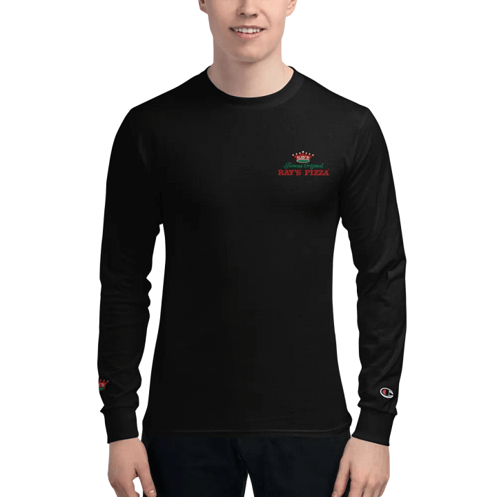 Ray's Pizza x Champion Embroidered Long Sleeve Shirt product image (2)