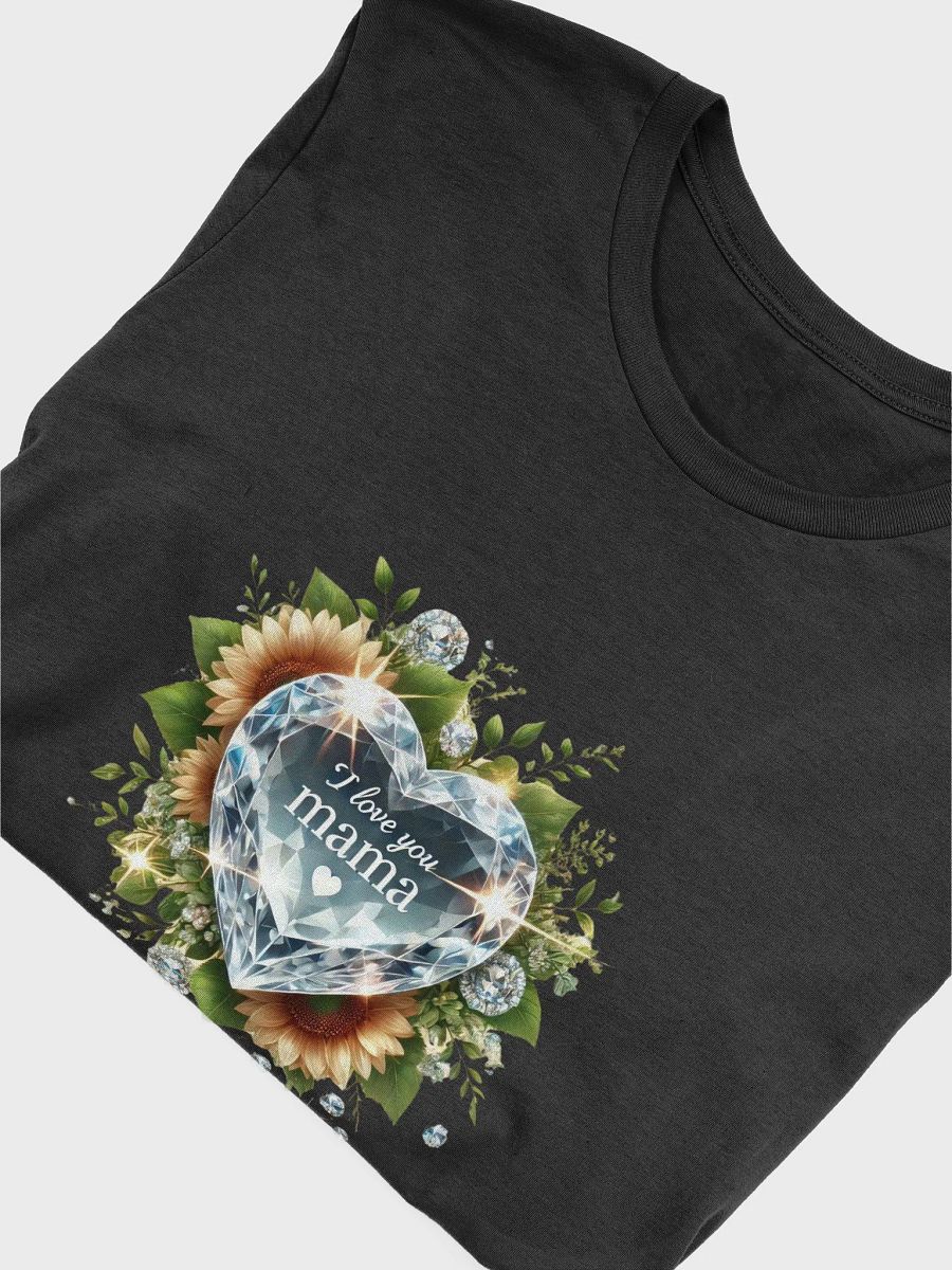 Mama's Love Sunflower Heart T-Shirt product image (5)