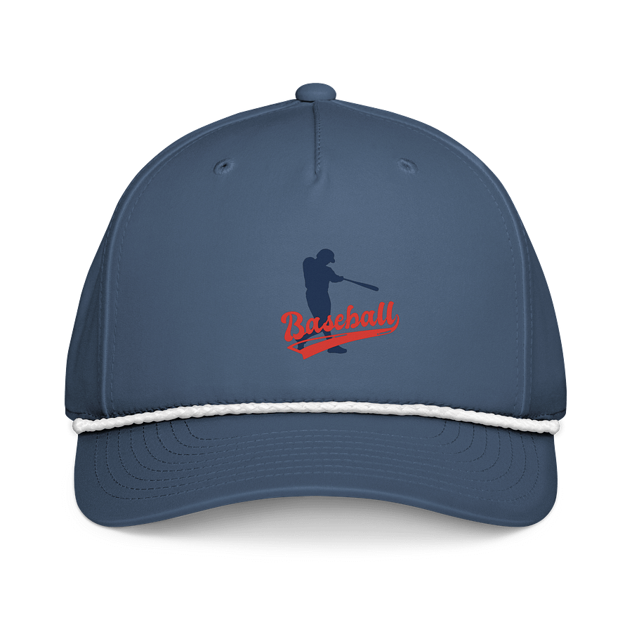 Retro Baseball Rope Hat | Stay-Dri Performance Snapback Cap product image (1)