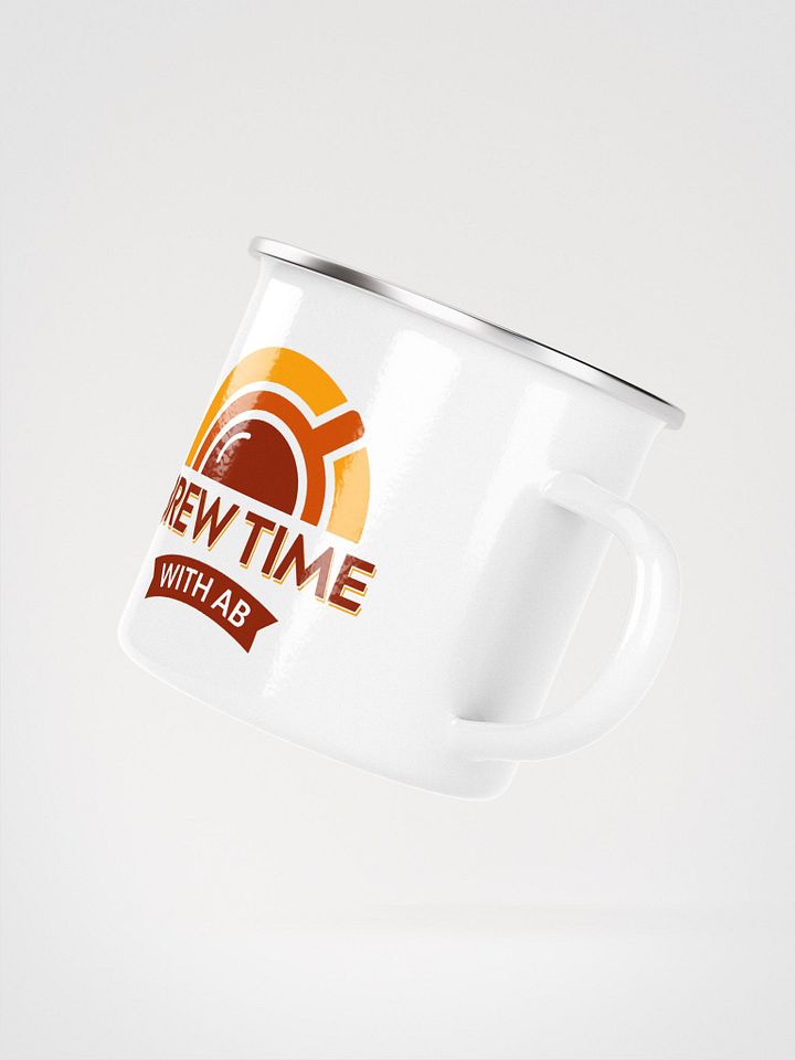 Brew Time Enamel Mug product image (2)