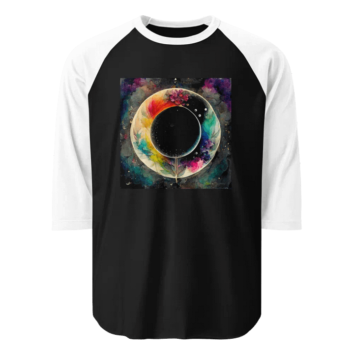 Cosmic Blossom ¾ Sleeve Tee product image (1)