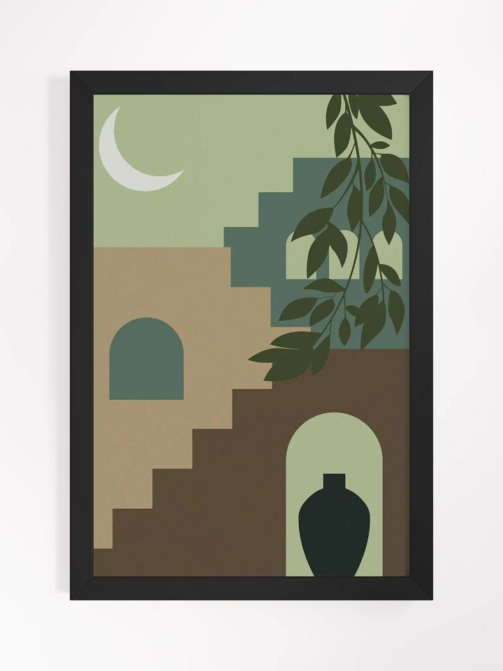 Cosmic Geometry Framed Poster product image (4)