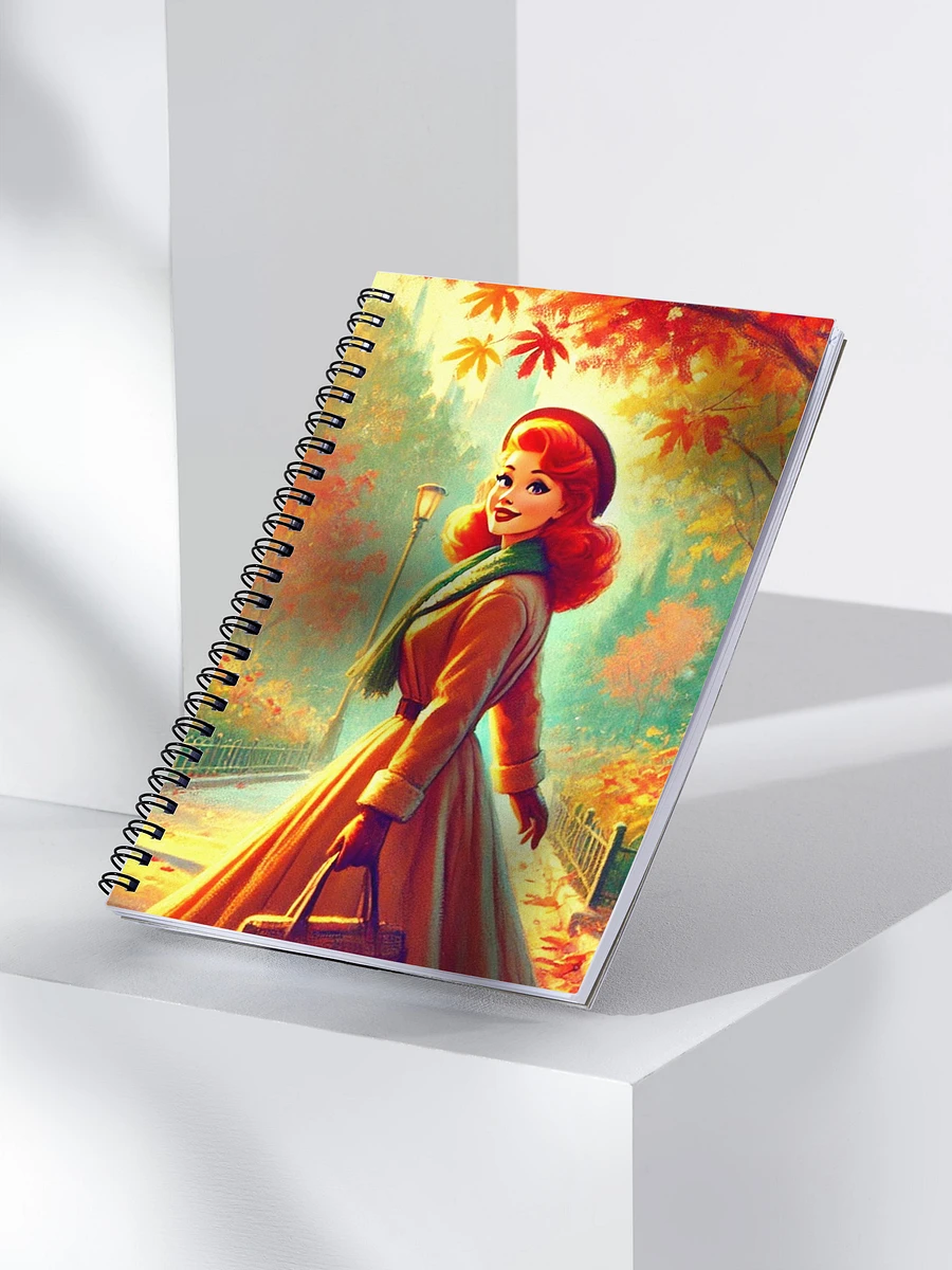 Autumn Stroll Spiral Notebook product image (3)