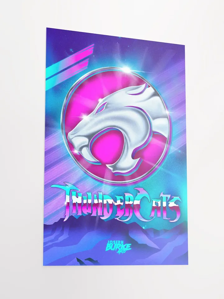 Neon Thundercats HO! 12x18 Fine Art Print product image (2)