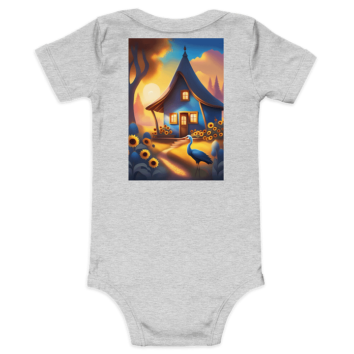 Bella+Canvas Baby Short Sleeve One Piece UK "Code of Ukraine" product image (4)