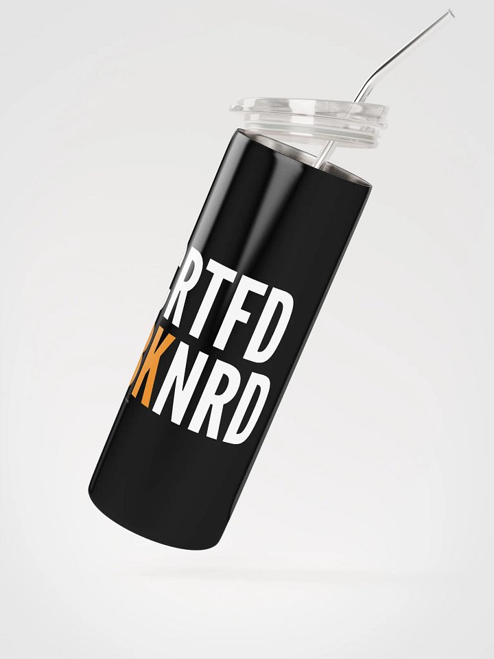 'Certified Book Nerd' Stainless Steel Tumbler product image (2)