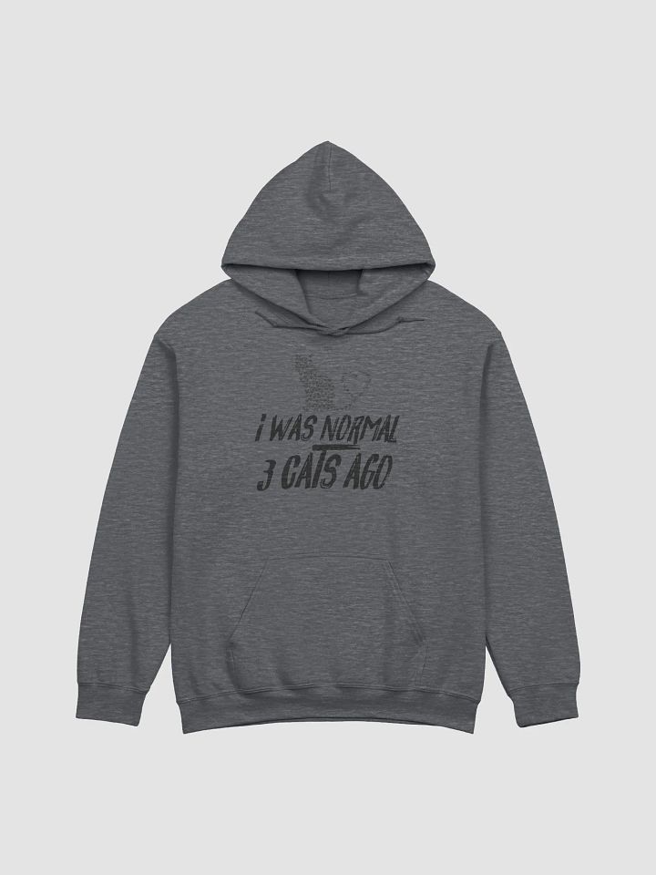 I was normal 3 cats ago - hoodie product image (1)