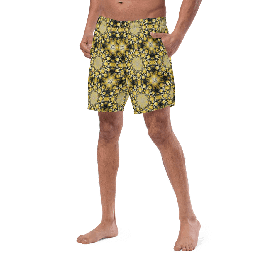 Golden Symmetry Swim Trunks product image (2)