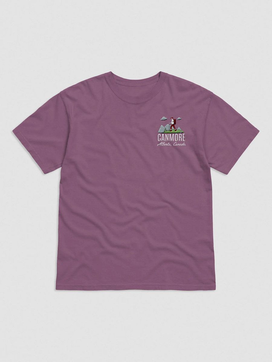 Canmore Alberta Left Side Embroidered Tee product image (2)