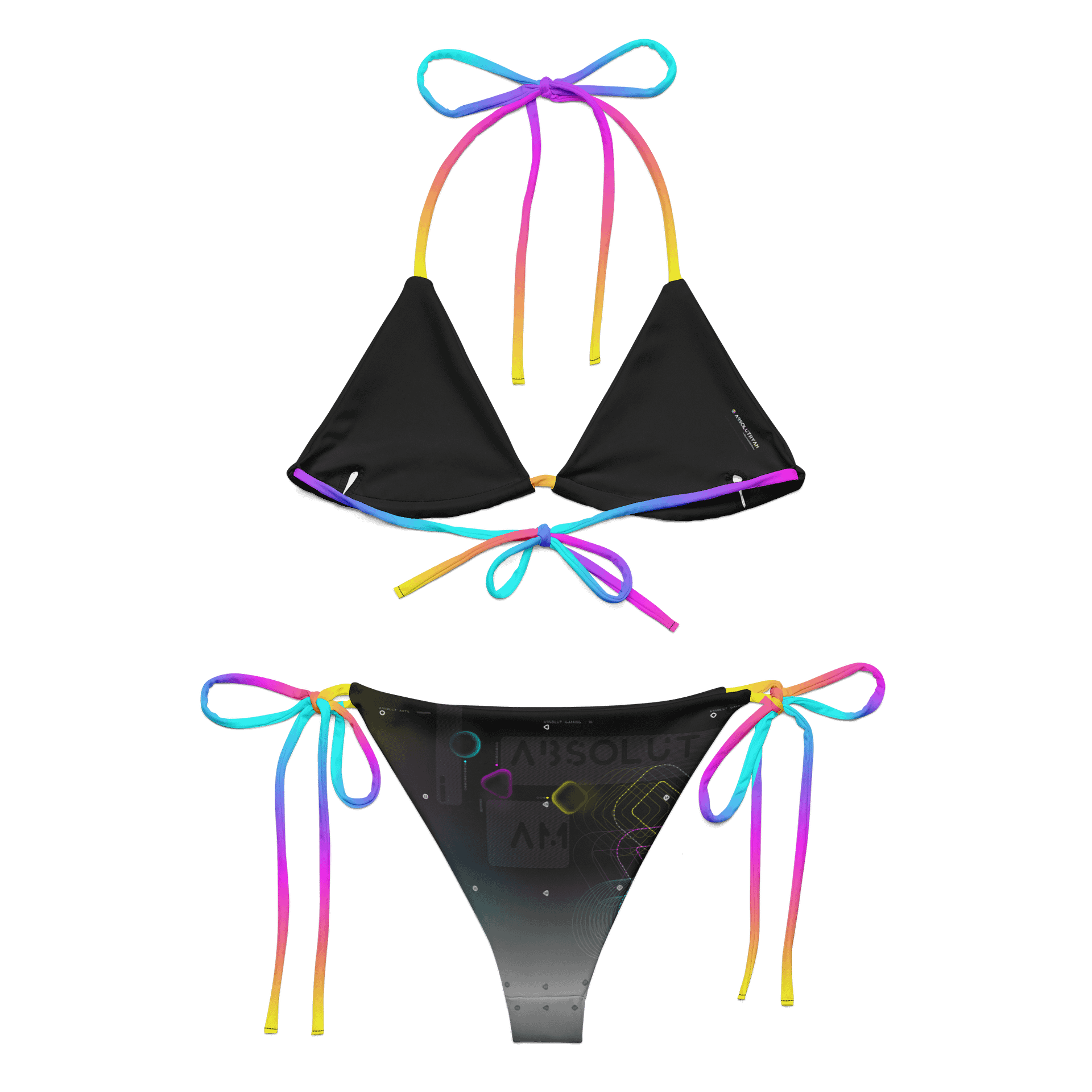 AbsolutRyan - Graphic - All-Over Print String Bikini (Set) product image (2)