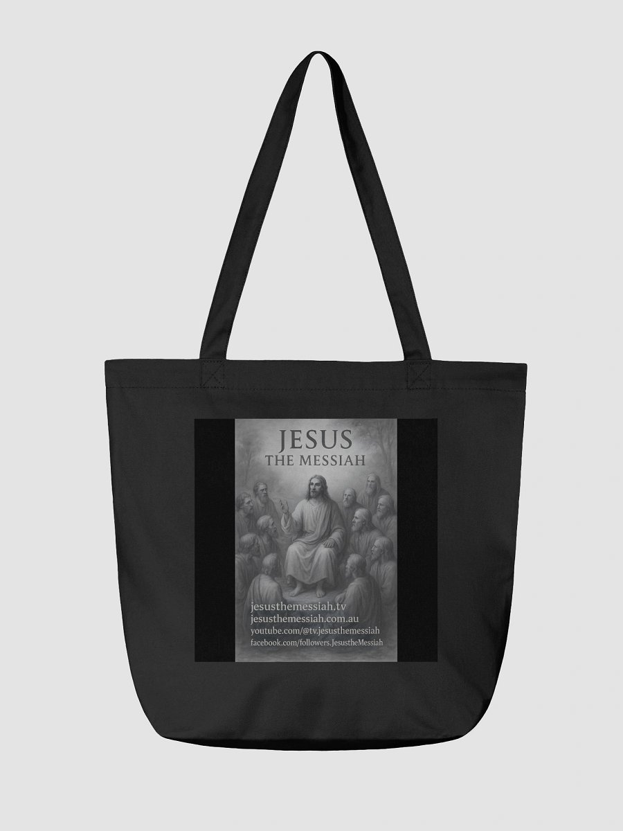 Jesus The Messiah Premium Faith Tote Bag – Dual-Sided Evangelism Edition product image (2)