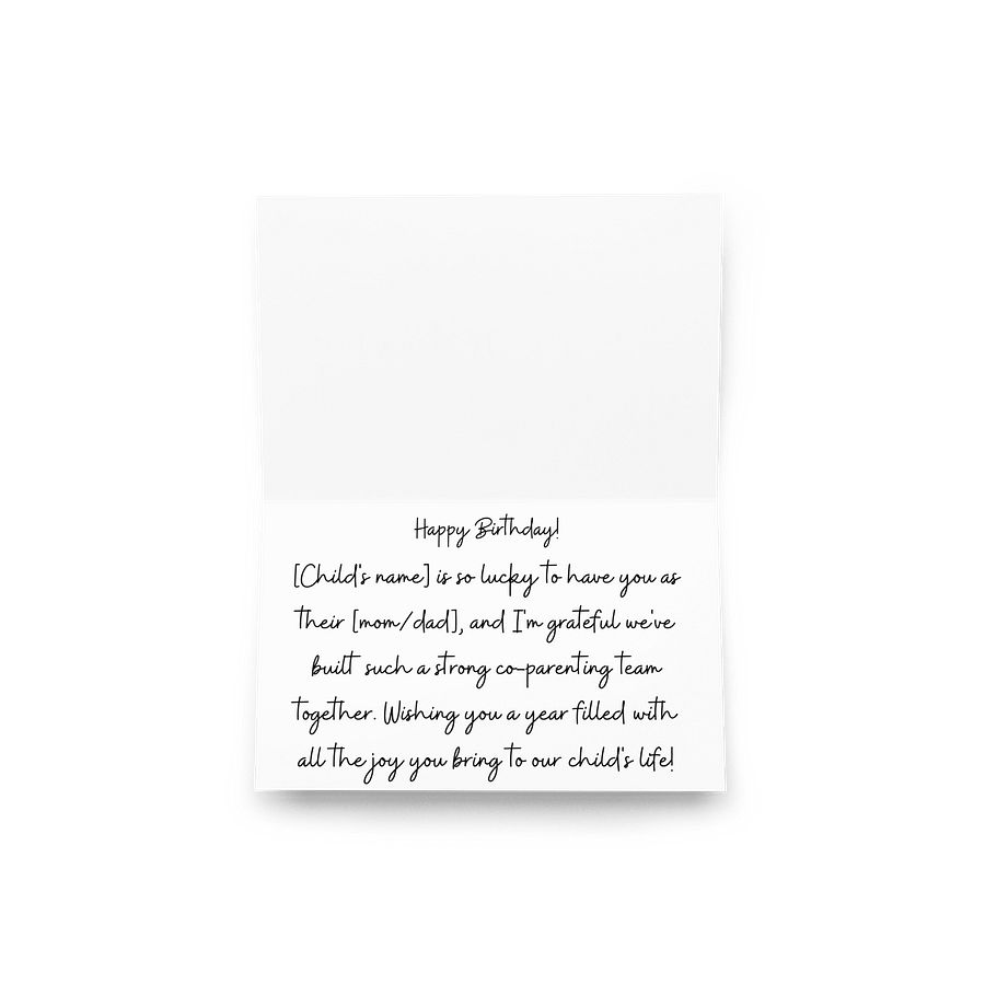 Birthday card - General tone - Template product image (3)