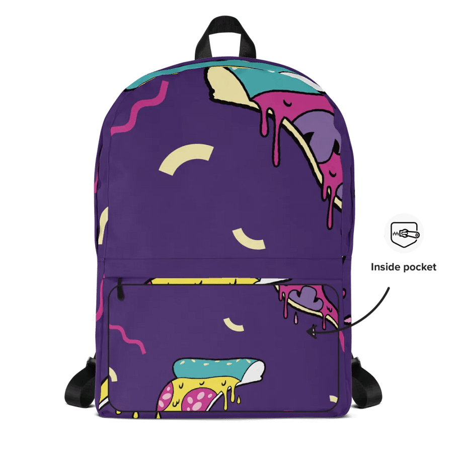 Rock On Pizza Party Backpack product image (8)