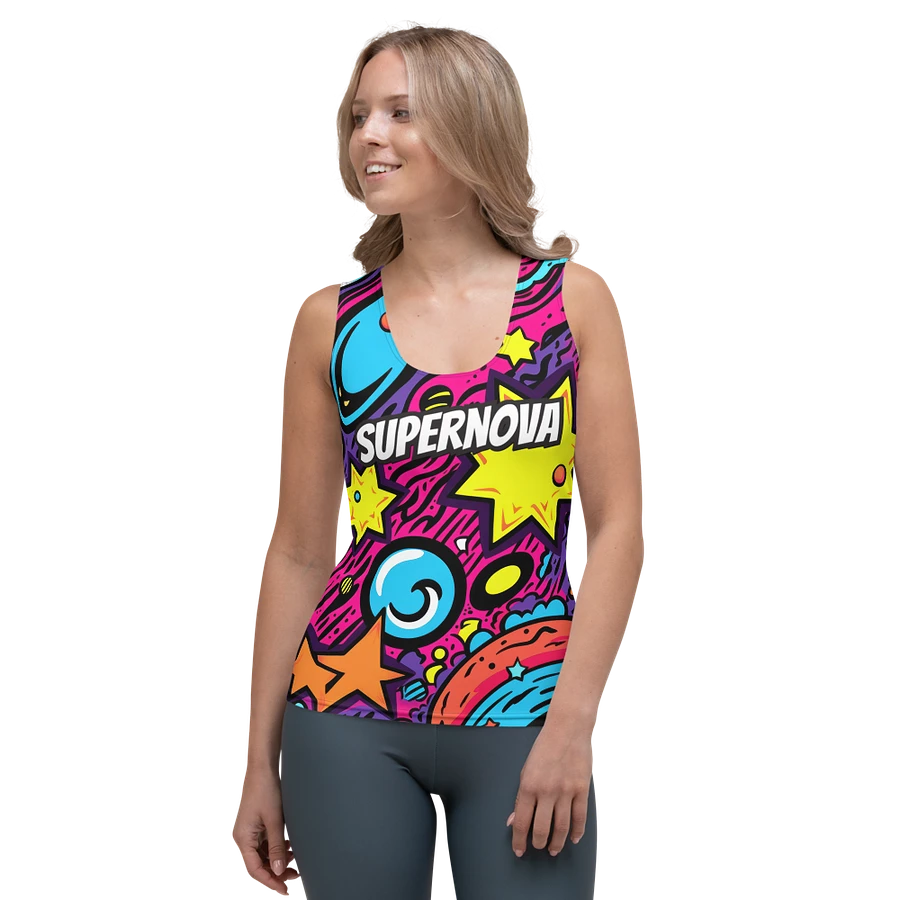 Supernova Dodgeball Club All-Over Print Women's Tank Top product image (1)