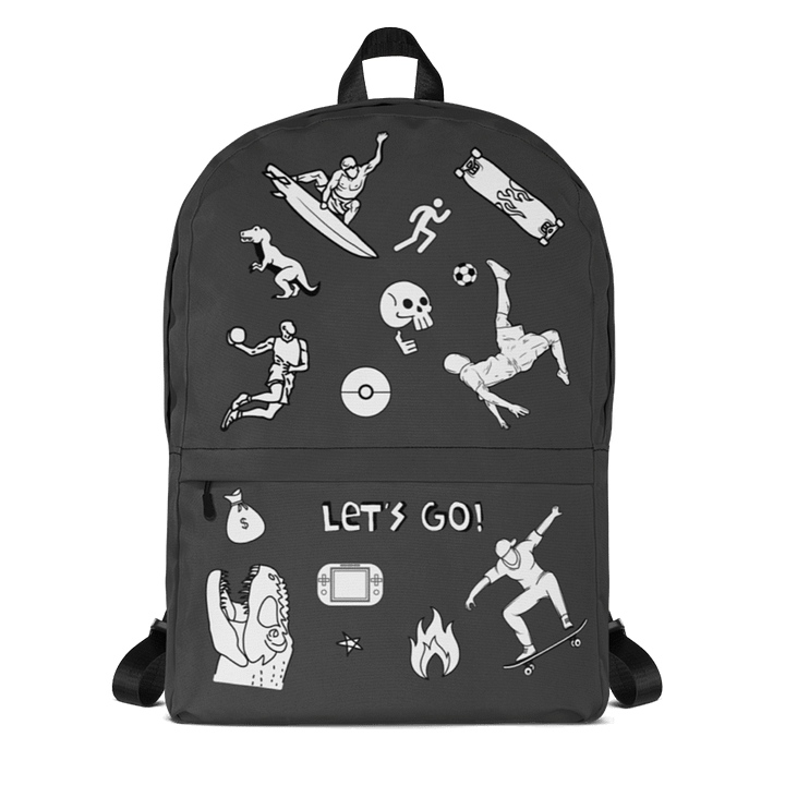 Conor Backpack -Charcoal product image (1)