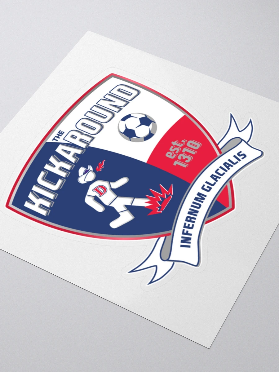 KickAround Crest Sticker product image (3)