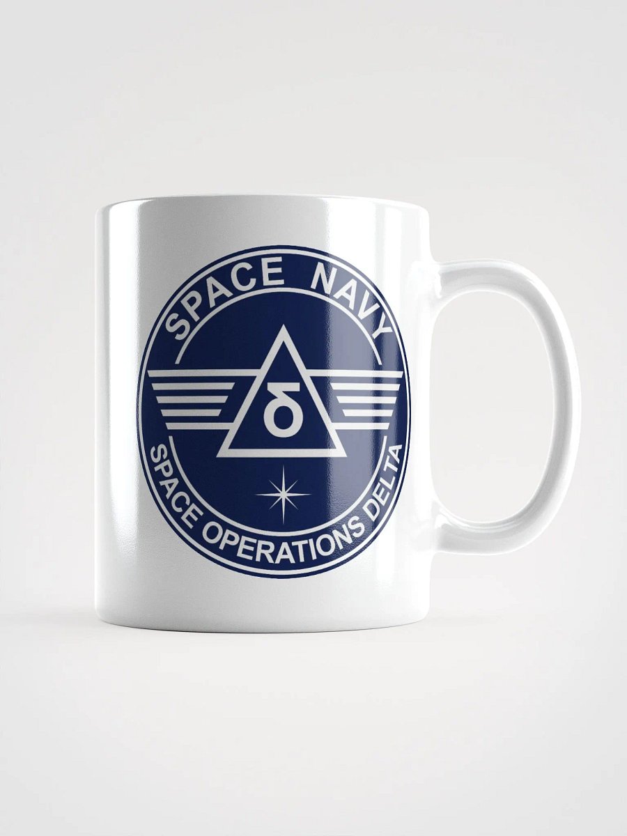 Space Navy White Mug (11/15/20 oz) product image (2)