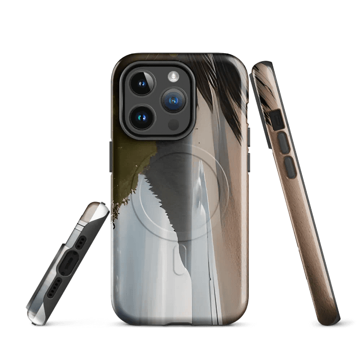 Magnetic Waves iPhone® Tough Case product image (2)