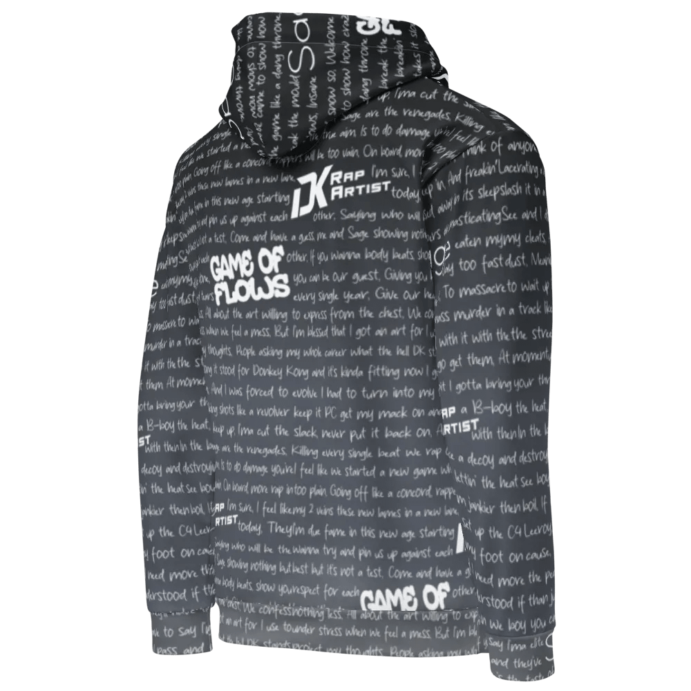 Game of Flows - DK Rap Artist & Sage - G.O.T. GREY - Unisex Hoodie product image (3)