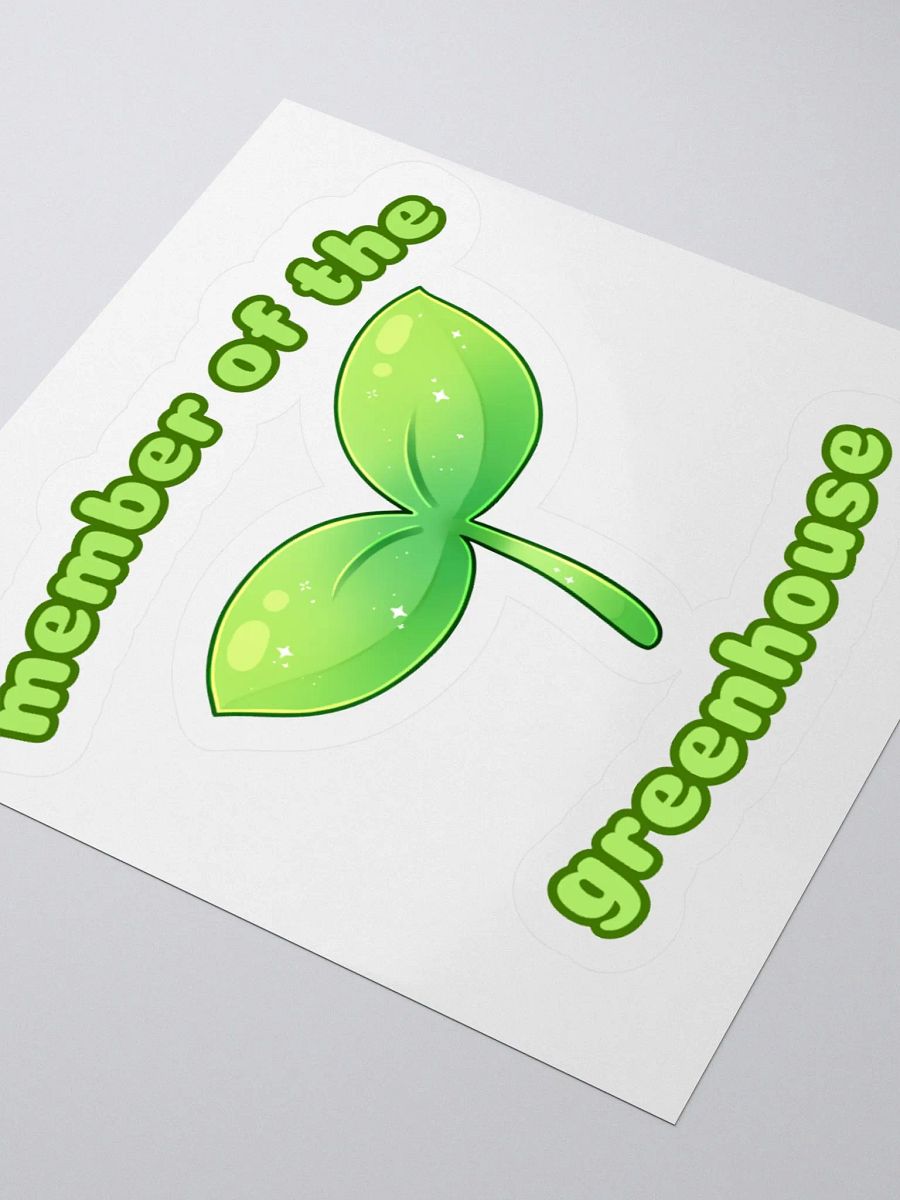 Member of the Greenhouse Sticker product image (3)