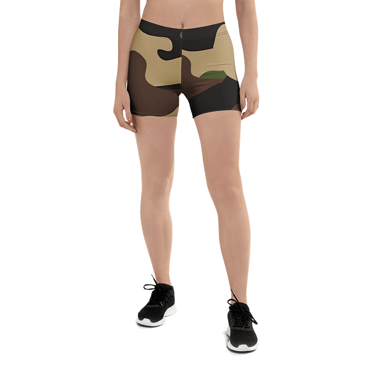 Short de sport camouflage militaire product image (1)