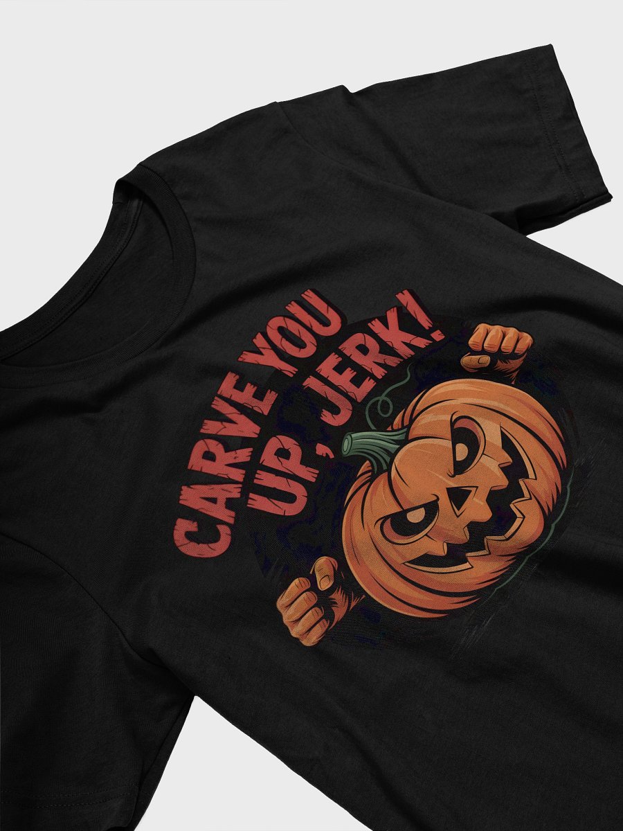 Menacing Pumpkin Carve-Up T-Shirt product image (15)