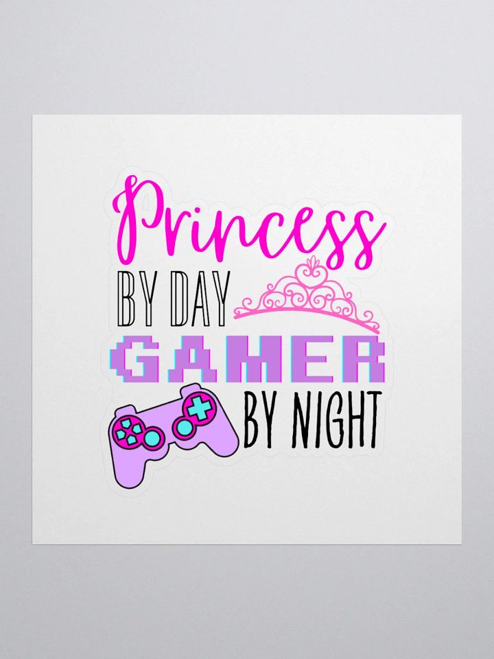 Princess By Day Sticker product image (1)