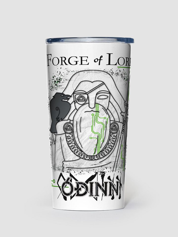 Óðinn Has a Stainless Steel Tumbler! || Forge of Lore product image (1)