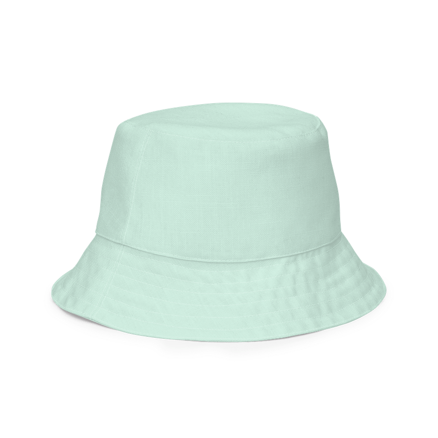 Light Jade Green Solid Color Bucket Hat product image (5)