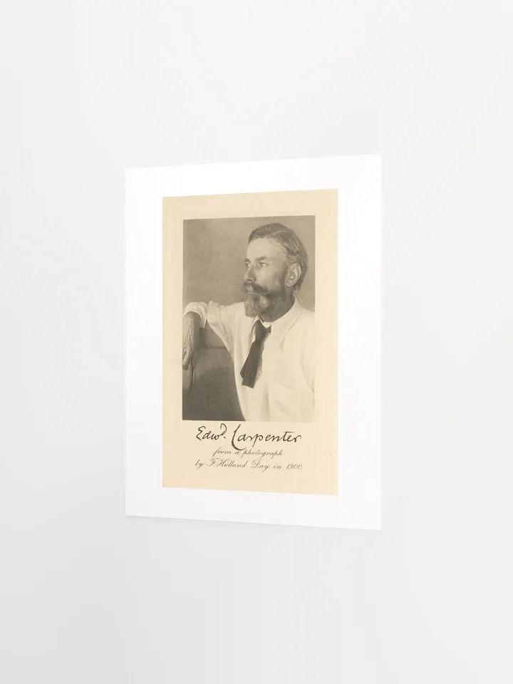 Edward Carpenter by F. Holland Day (1900) - Print product image (2)