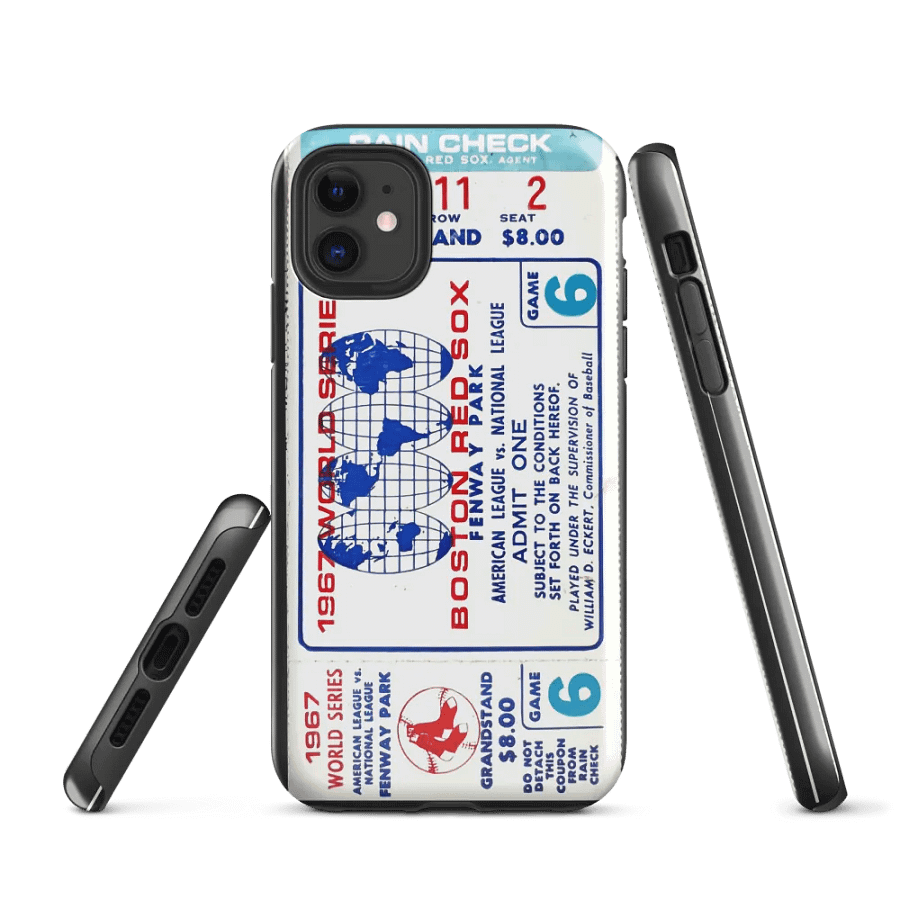 1967 World Series Ticket iPhone® Tough Case product image (1)