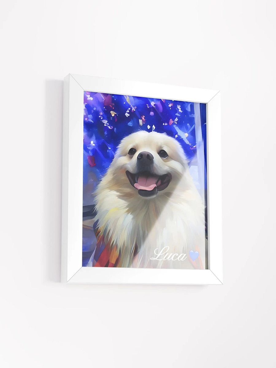 KNOW LUCA’S STORY💙 / FRAMED HIGH-QUALITY MATTE POSTER product image (10)