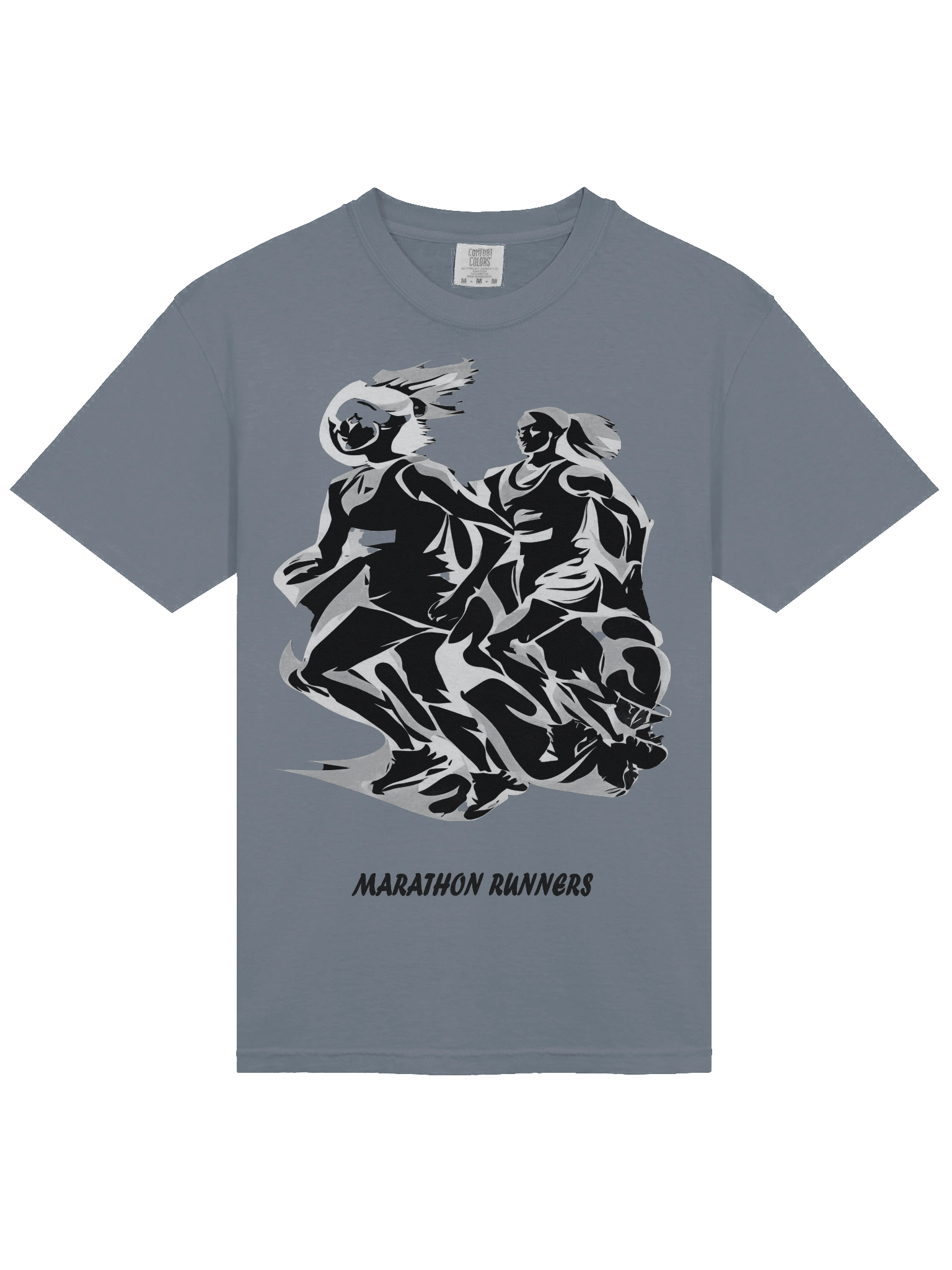 Marathon Runners Heavyweight Cotton T-Shirt product image (32)