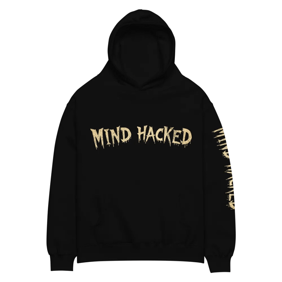 Mind Hacked - Signature Premium Hoodie with Sleeve and Back Print product image (2)