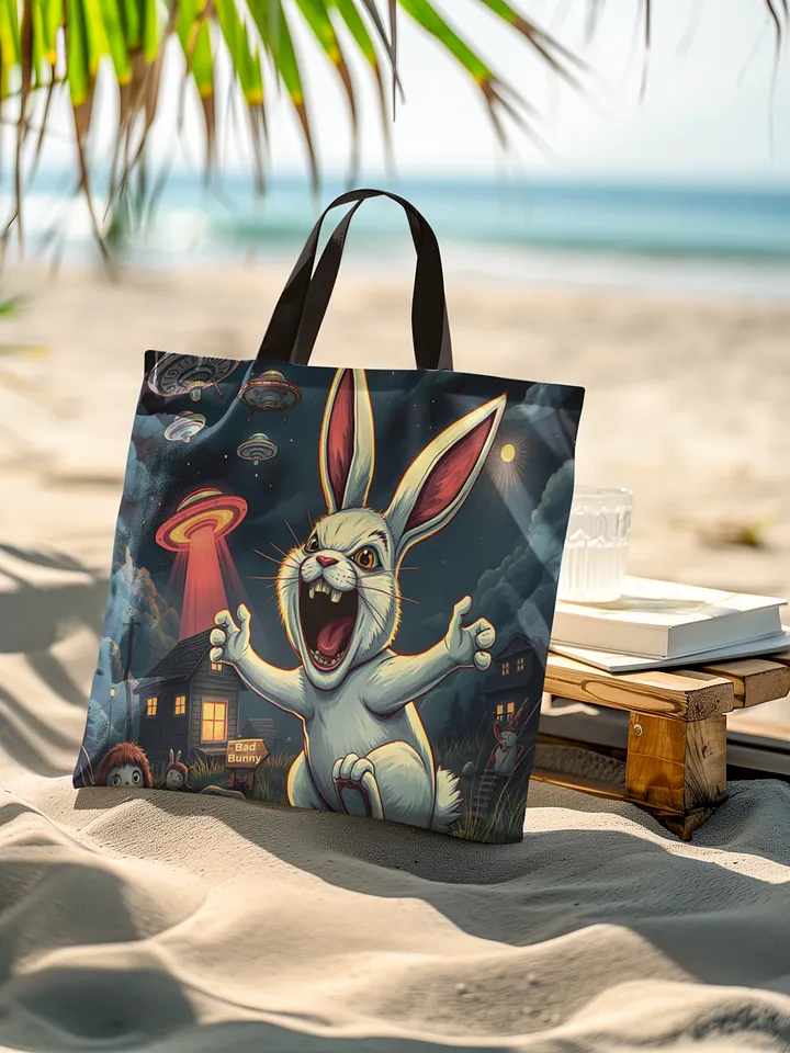 Bad Bunnie Tote product image (1)
