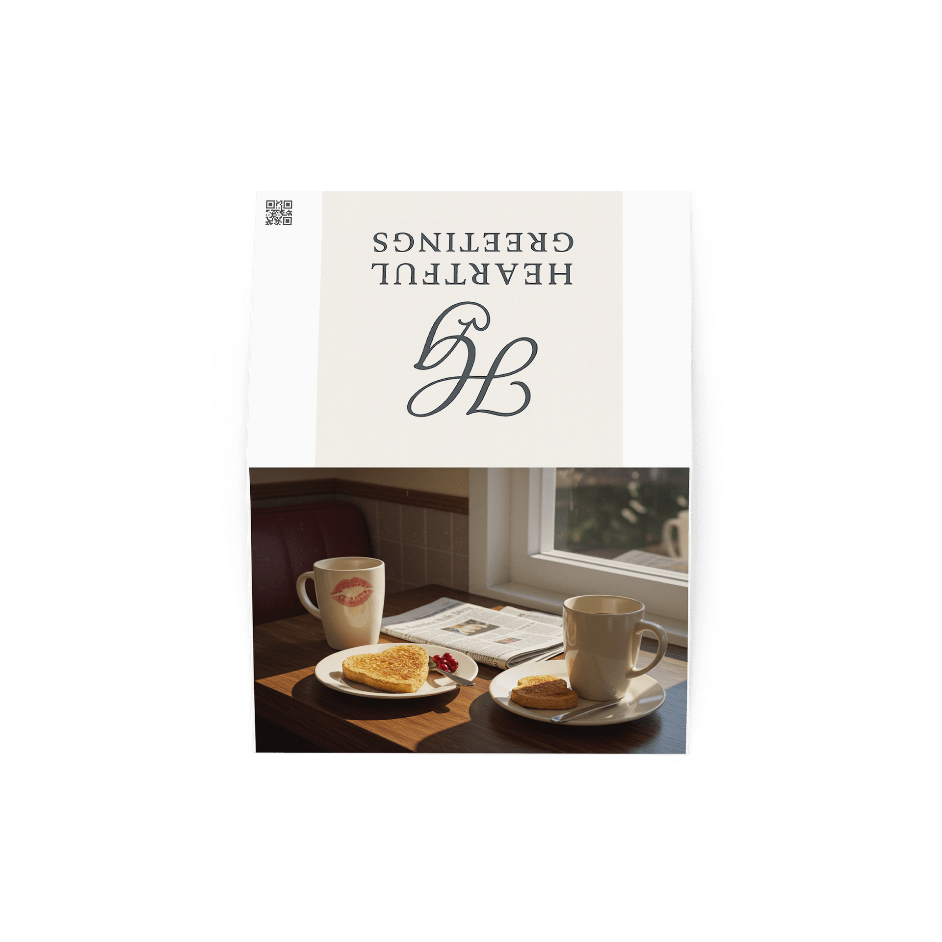 Valentine's Day card - Blank inside product image (2)