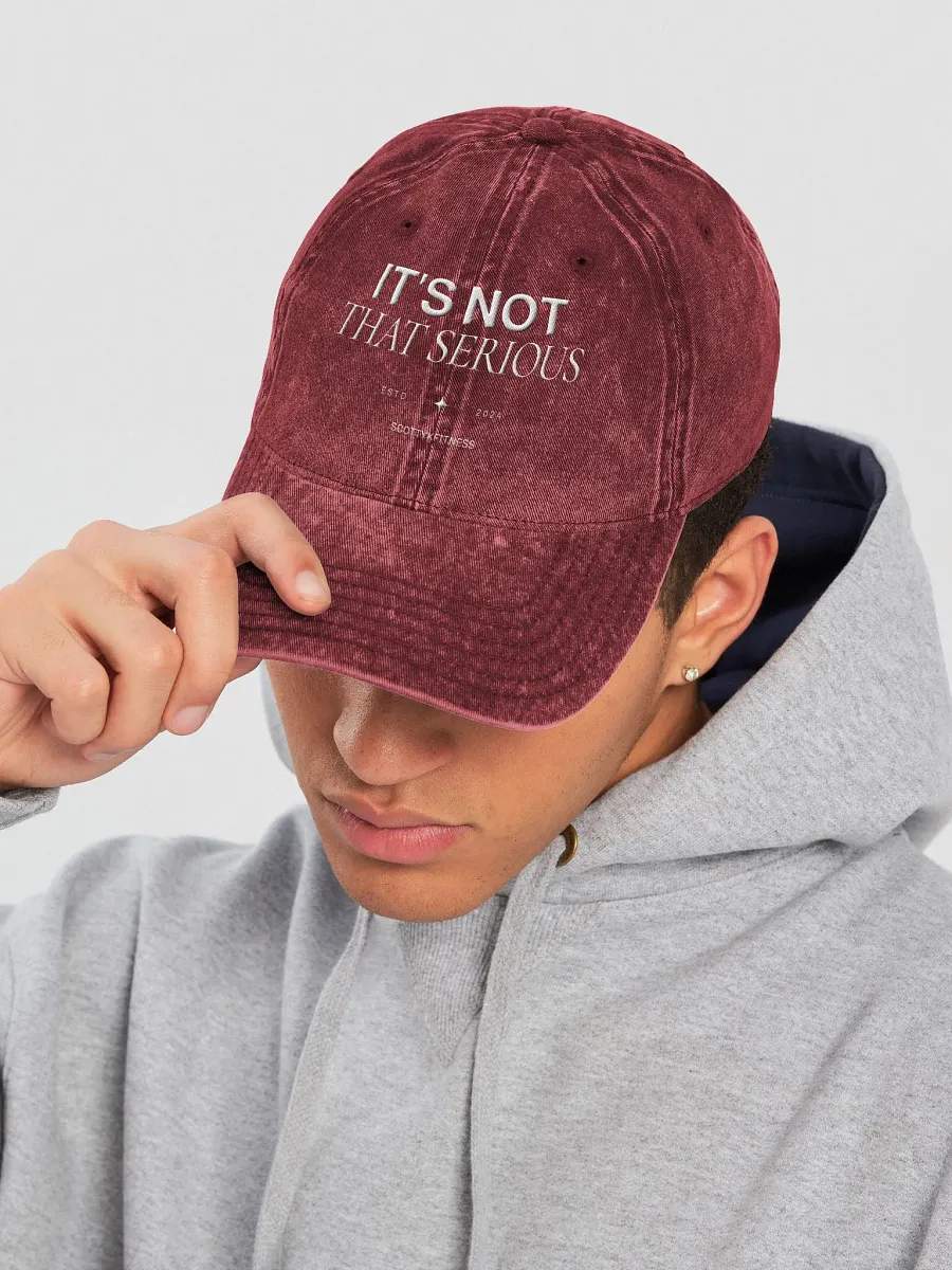 It's Not That Serious Dad Cap product image (19)