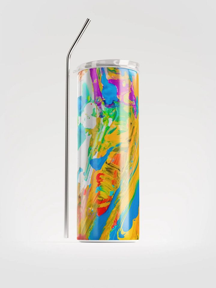 Swirling Spectrum Stainless Steel Tumbler product image (1)