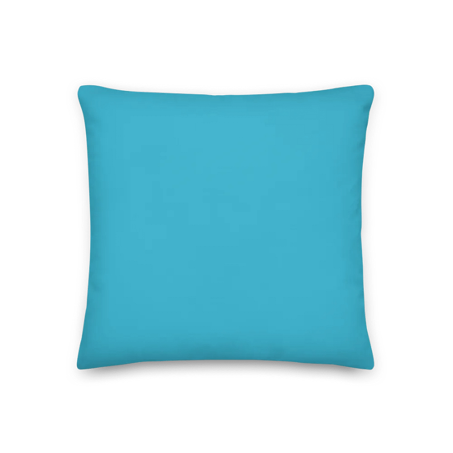 Rose Premium Pillow (Bright Summer Sky) product image (2)