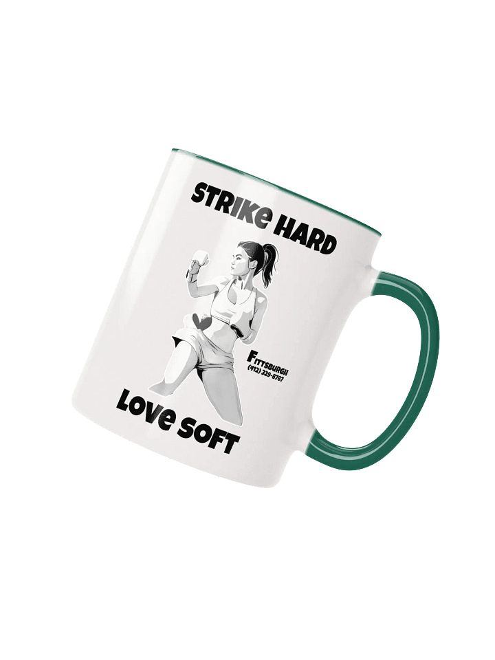 Warrior Women Ceramic Mug Green product image (3)