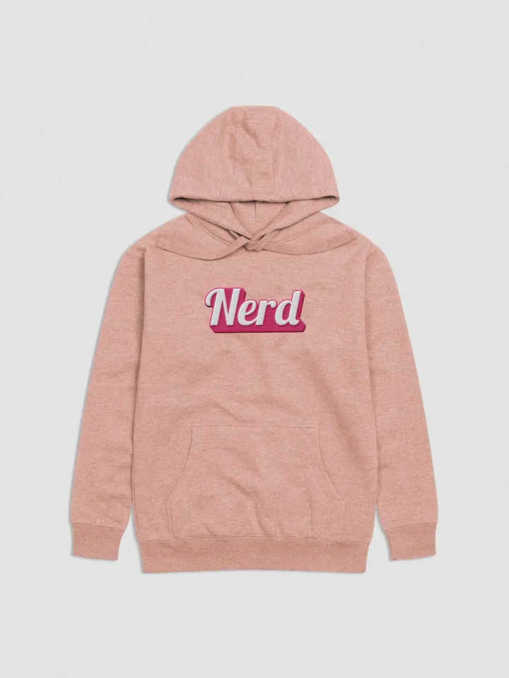 I'm Just Nerd Hoodie (Embroidered) product image (2)