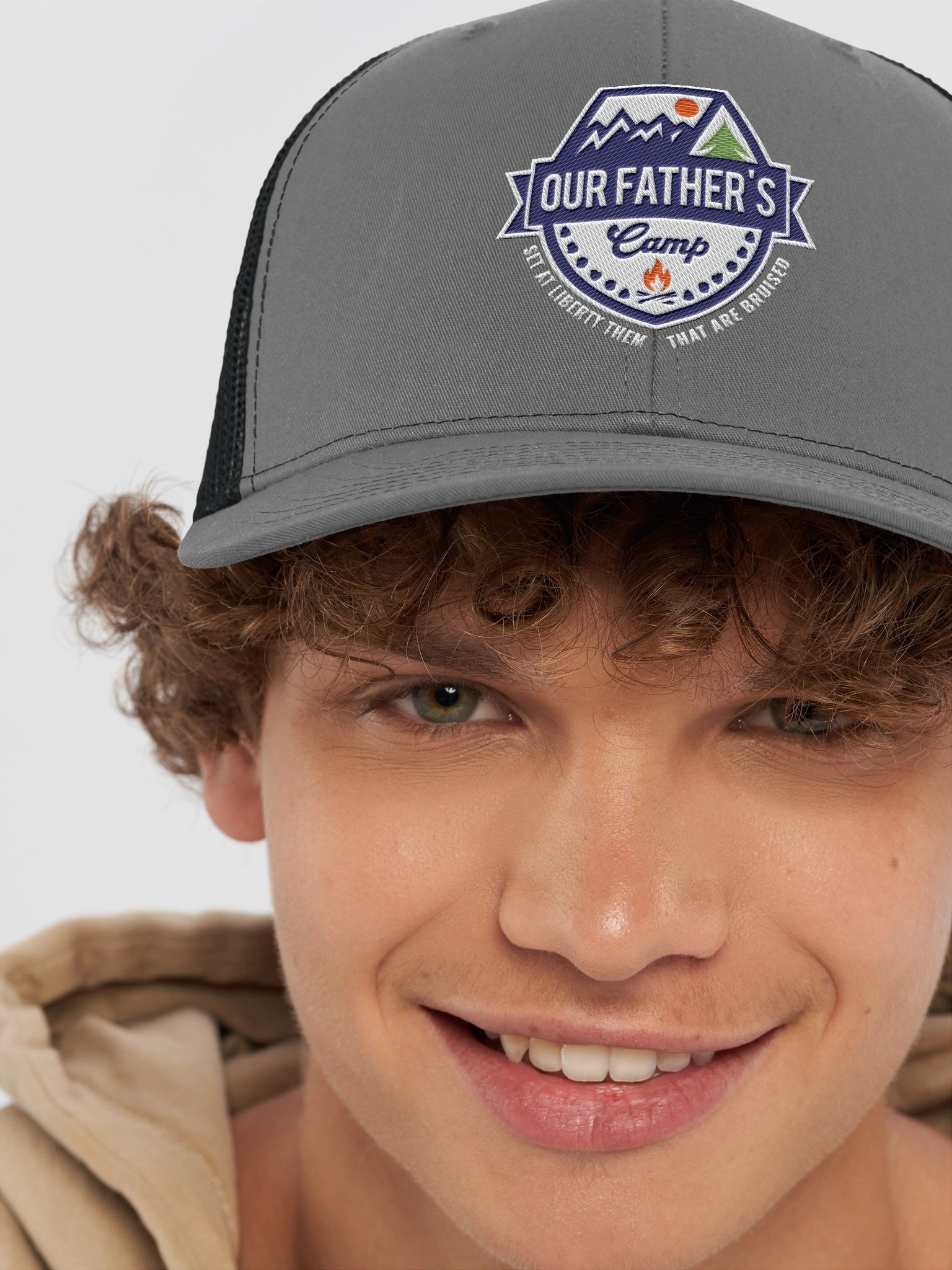 Our Father's Camp Trucker Hat product image (16)
