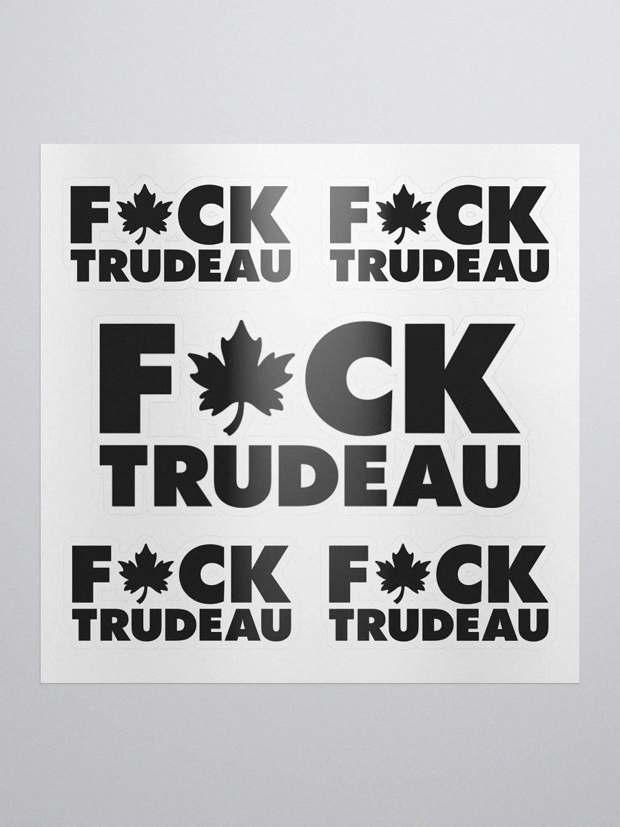 Trudeau Premium Stickers product image (1)