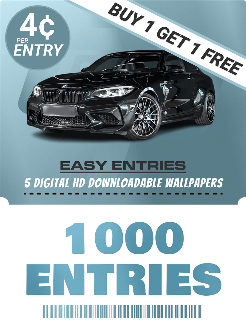 Easy Entry Diamond - BOGOF (2000 Entries)