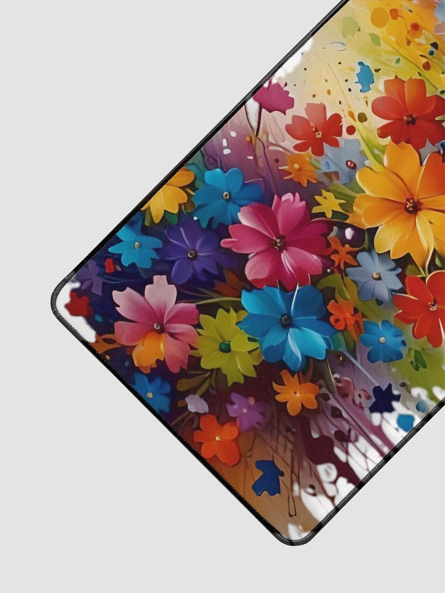 Floral Burst Desk Mat product image (3)