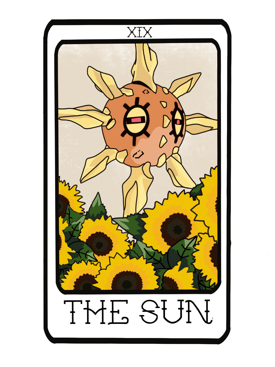 Pokemon Tarot - The Sun product image (1)