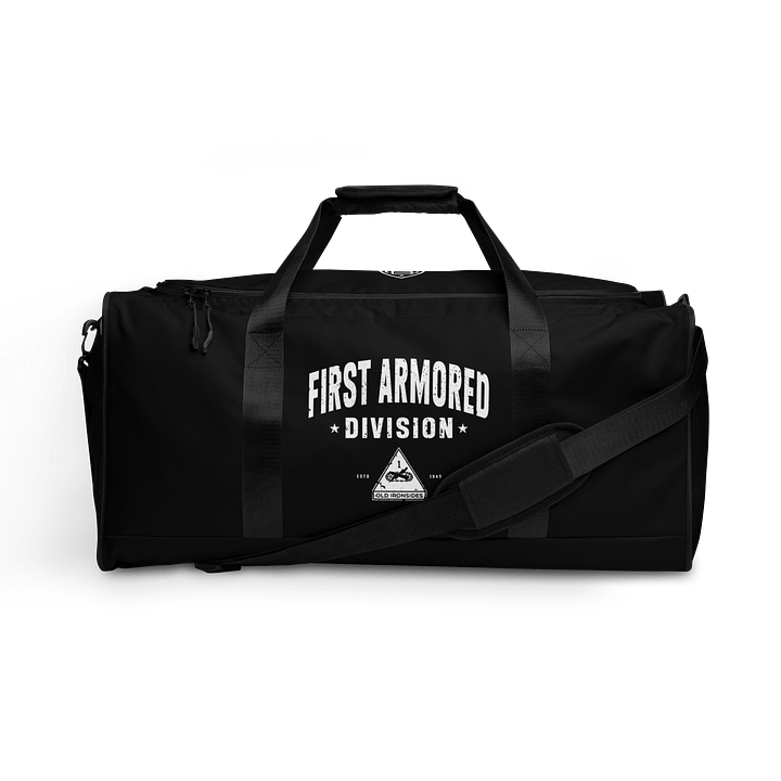 1st Armored Division - Old Ironside 'Distressed' Duffle Bag product image (2)