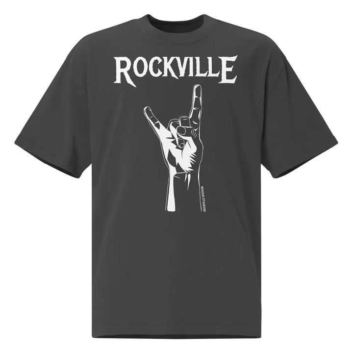 Rockville Premium Oversized Faded T Shirt product image (1)