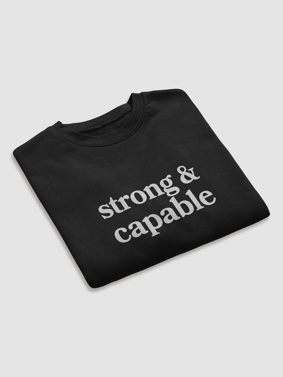 Strong & Capable Crop Sweatshirt product image (7)